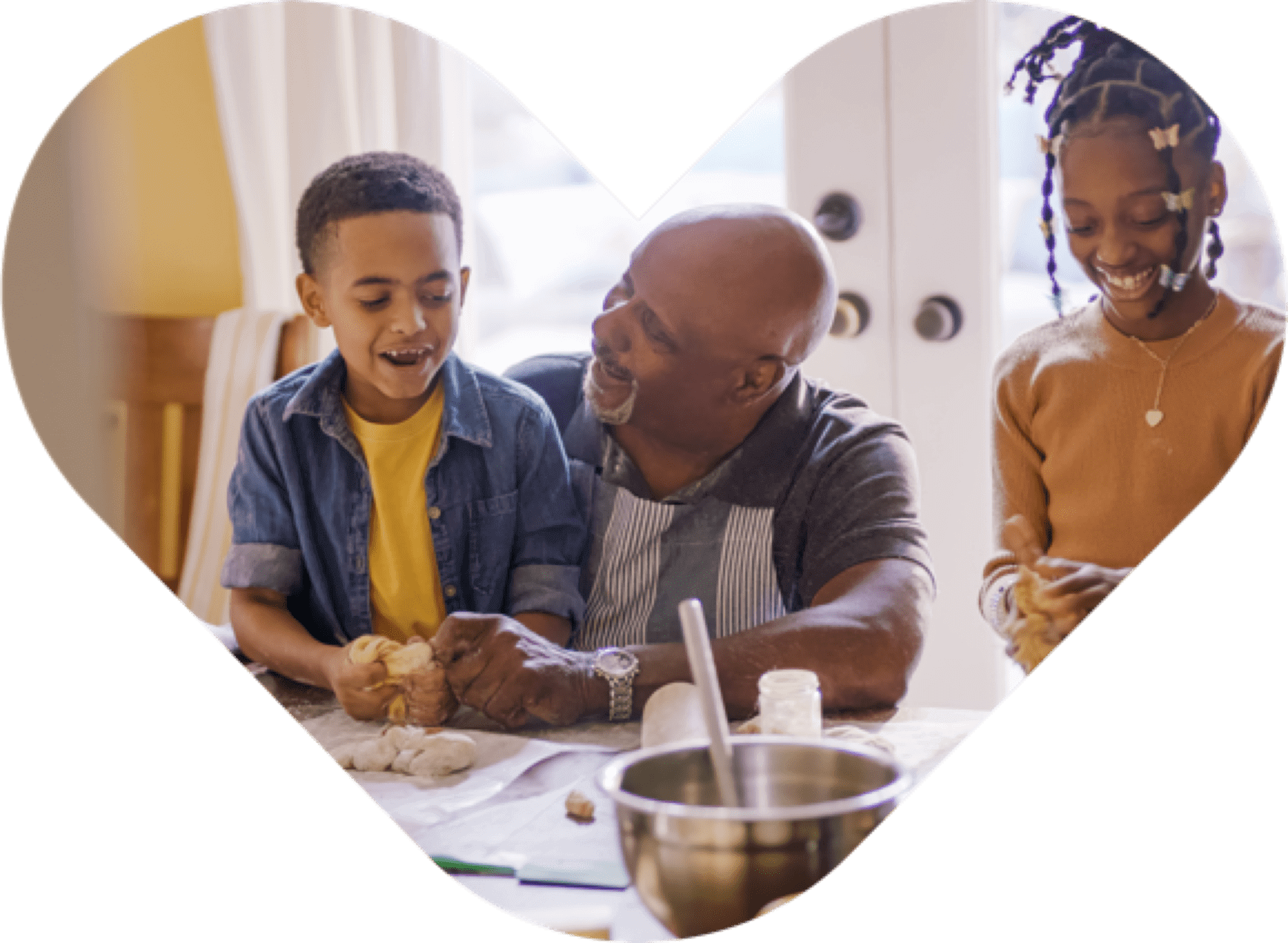 Family Eating Together