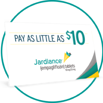 Jardiance® (empagliflozin) tablets Savings Card Icon